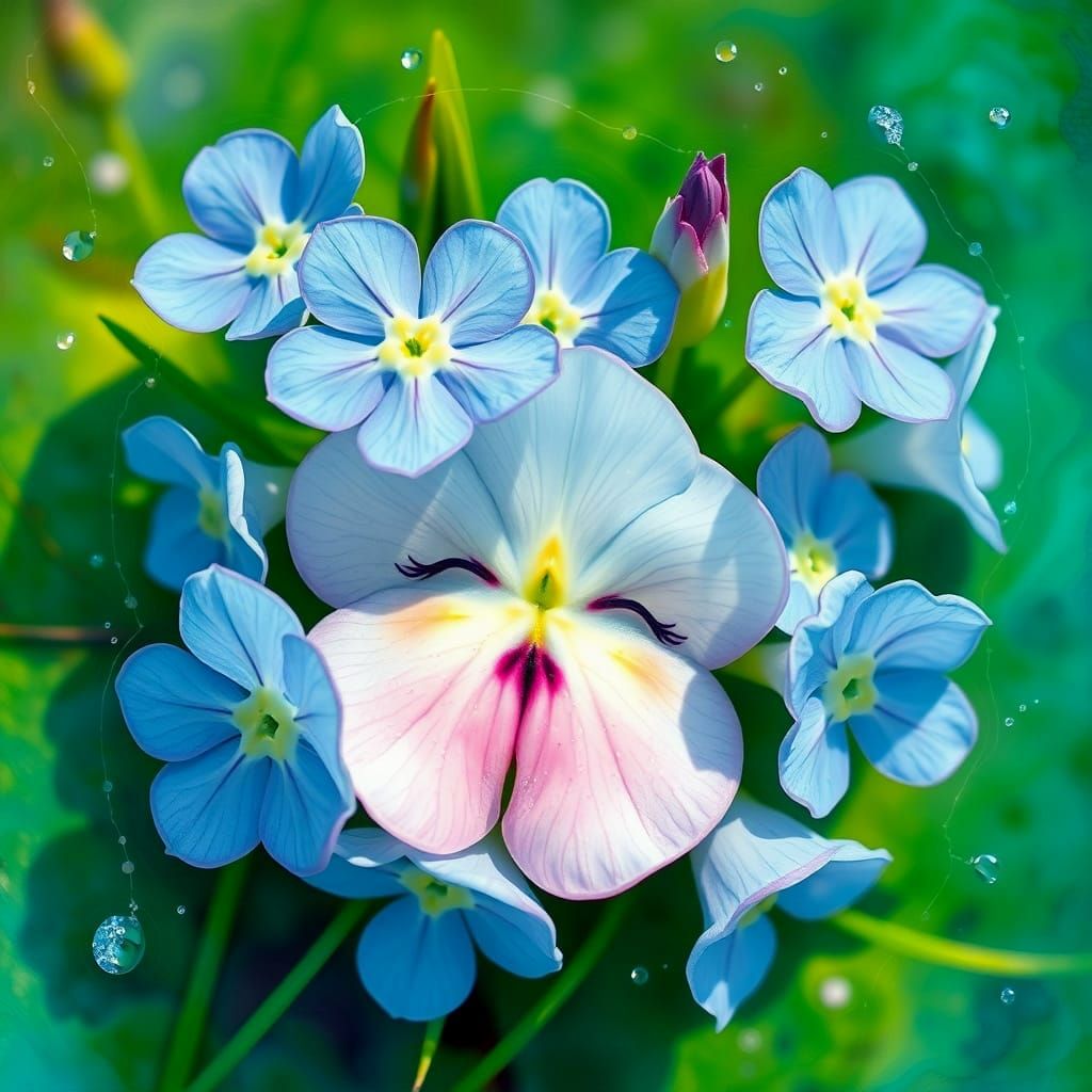 Things that looks like Faces - Blumen