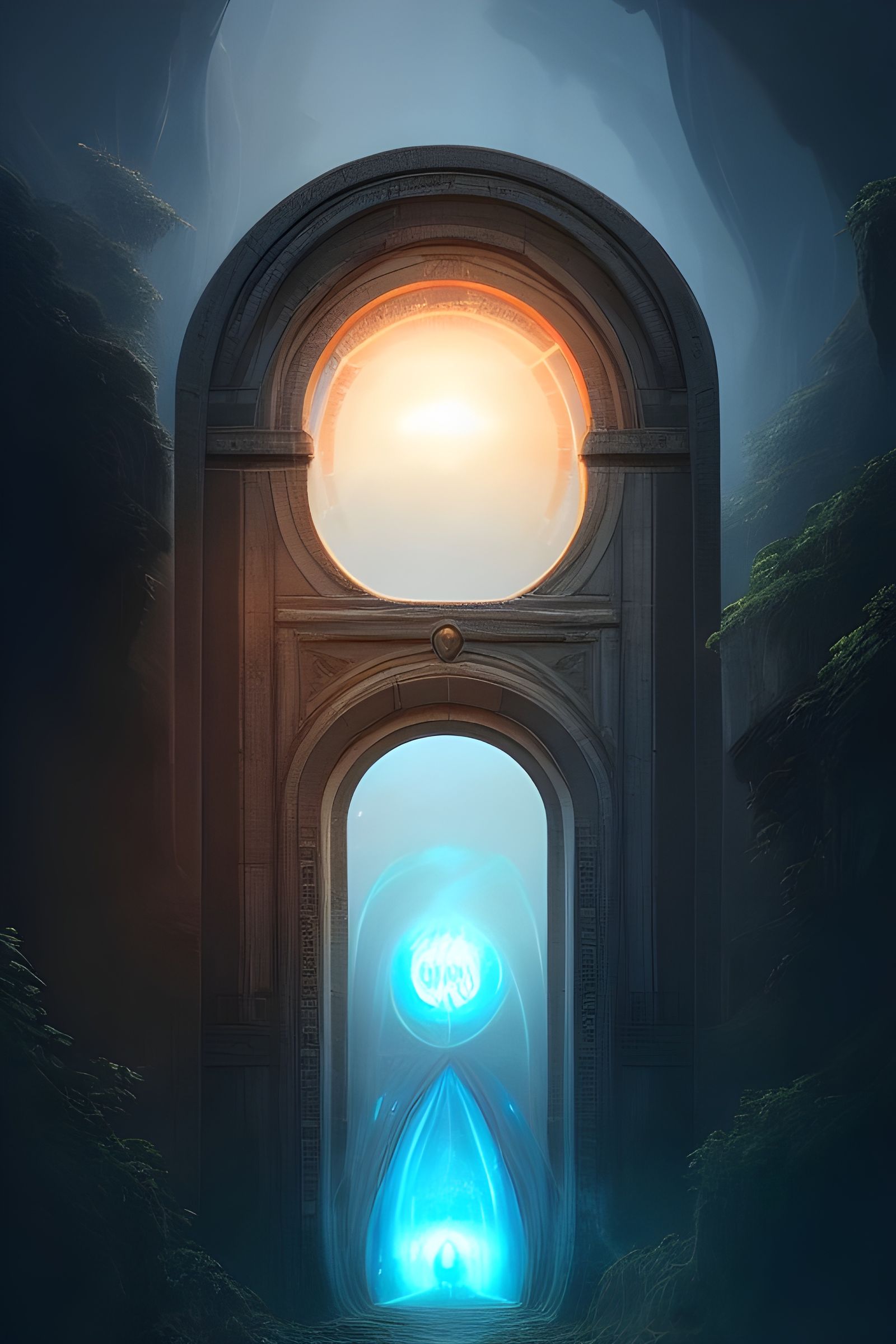 Magical Portals Concept Art in 8k Resolution
