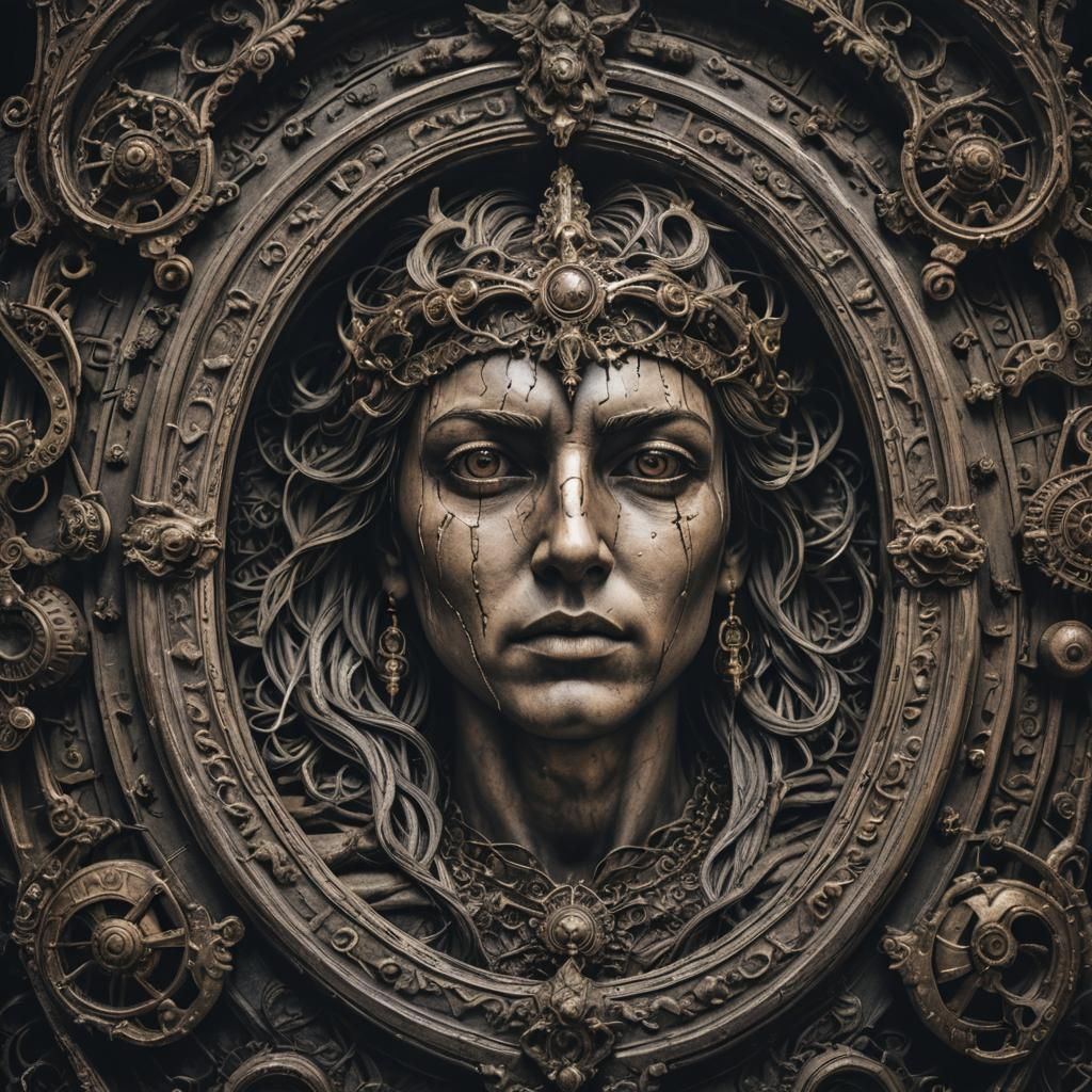 Futuristic Cityscape in Hyperrealistic Style