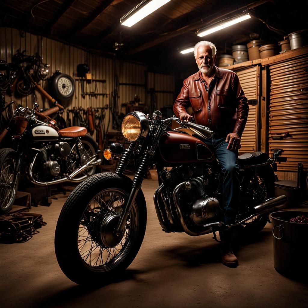 Old Motorcycle Rebuilt