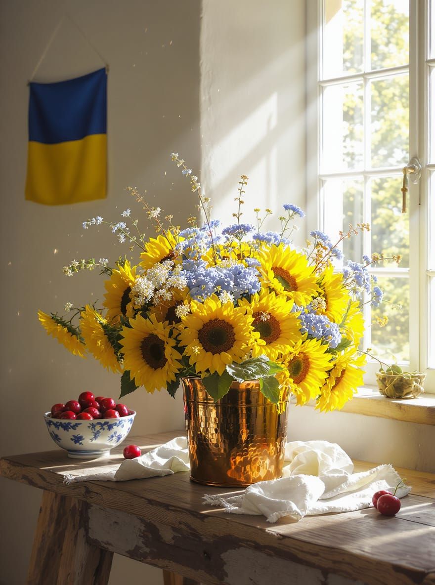 Bouquet for Ukraine: 08/11/2025 🇺🇦 'Slava Ukraini!'' 'Героям слава'