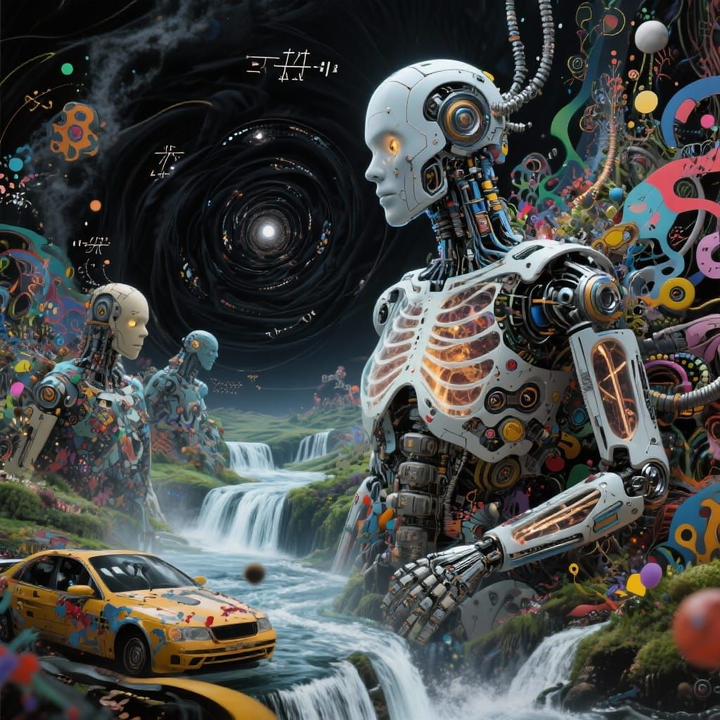 cyberhybridism chintzy mayhem assemblage x-rayed cyborgs adv...