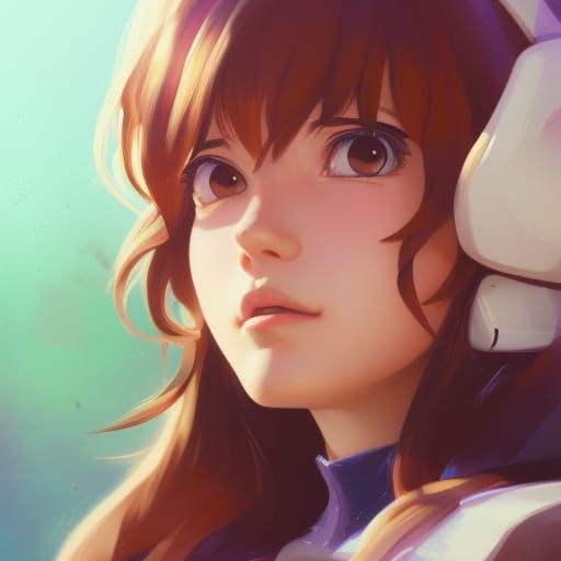 Ochako Uraraka Portrait in Artgerm Style