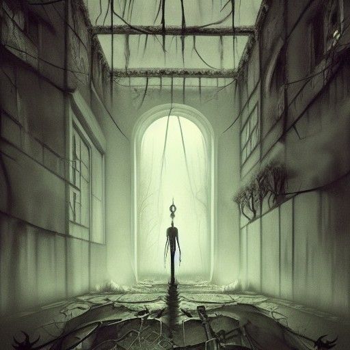 Haunted Hospital: Studio Ghibli Horror in Hyperrealism