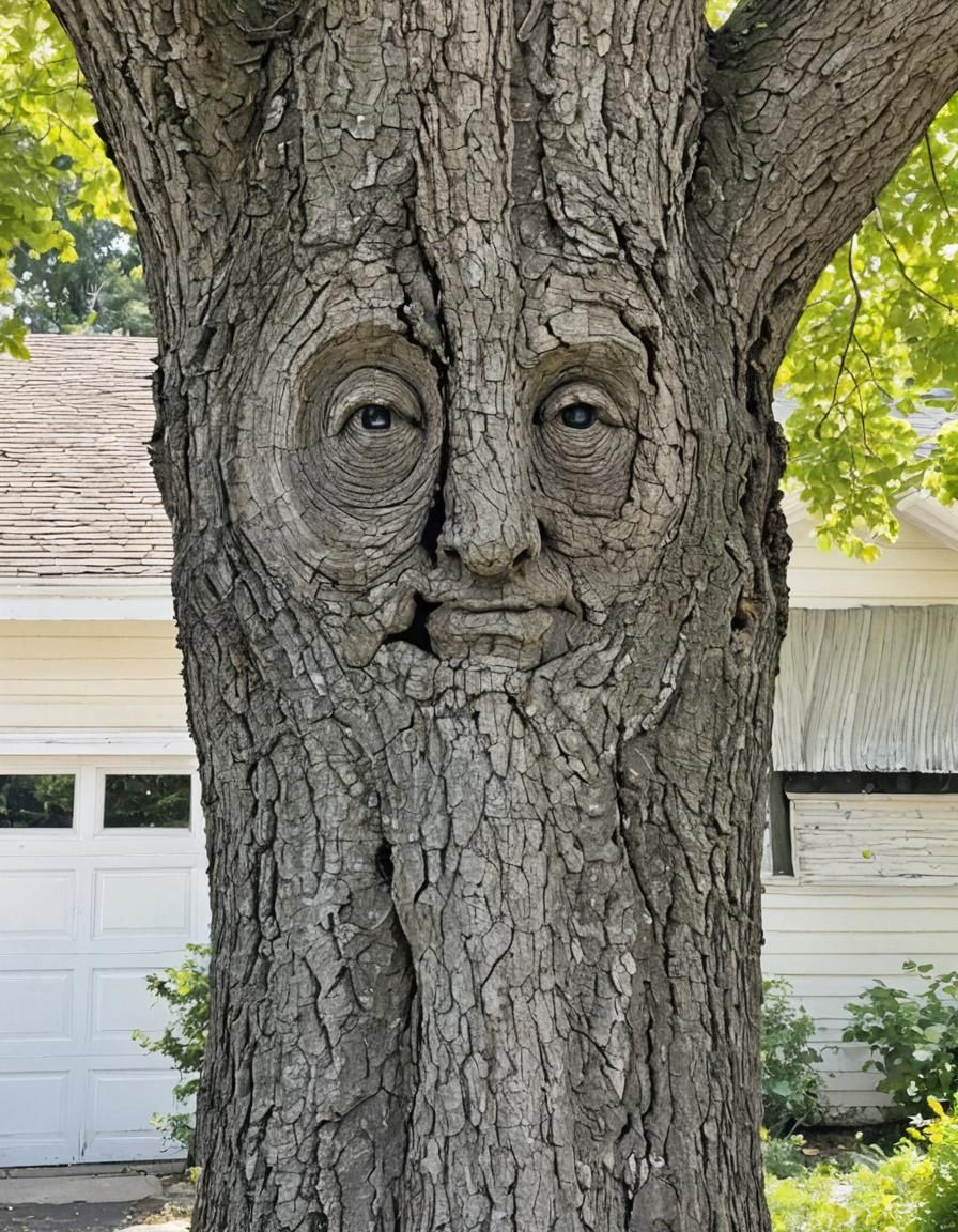 Tree with a Face: A Natural Illusion