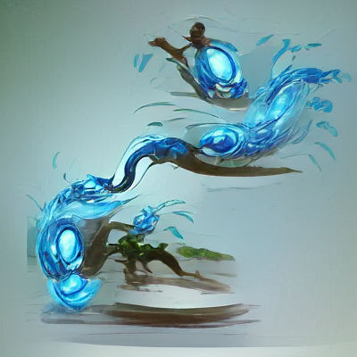 Waterbending Master in Dynamic Motion