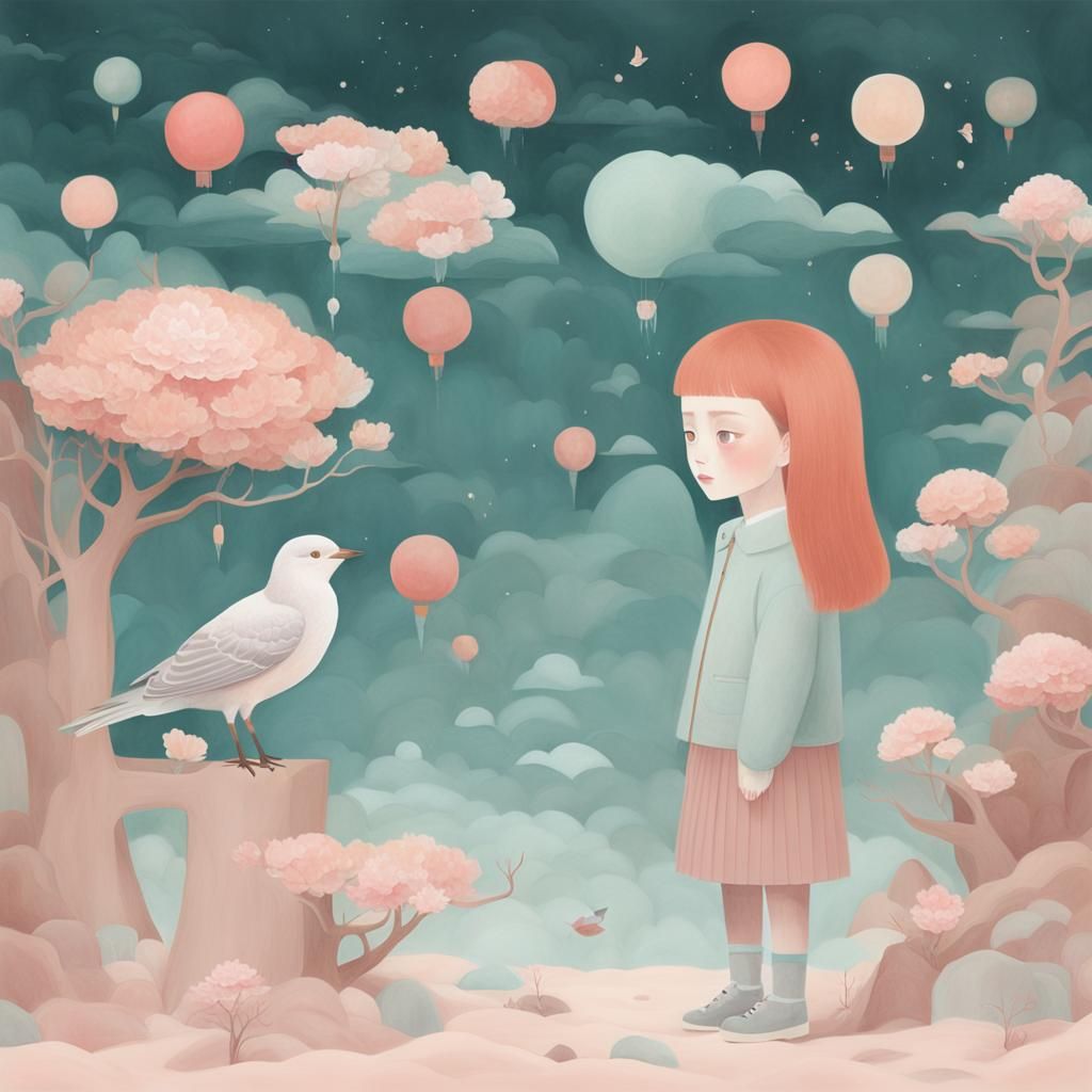 Ethereal Fairy Tale Scene