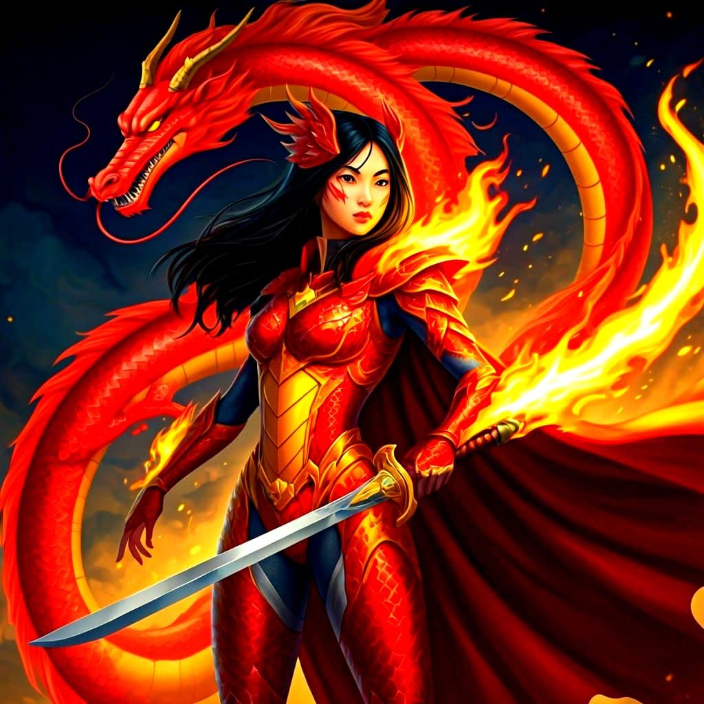 Mulan Superhero Form (Anime Version)