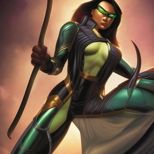 Ratcatcher as Marvel Mantis: Comic Book Art