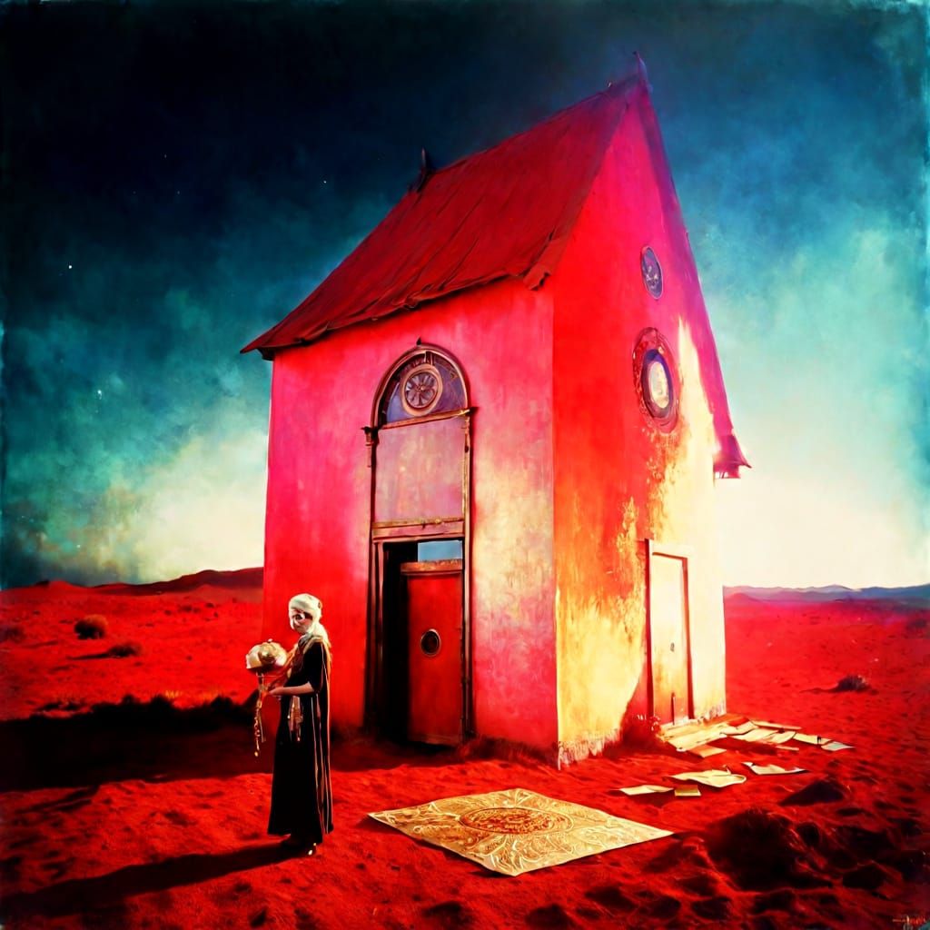 Divine Gilded SolarPunk Autochrome