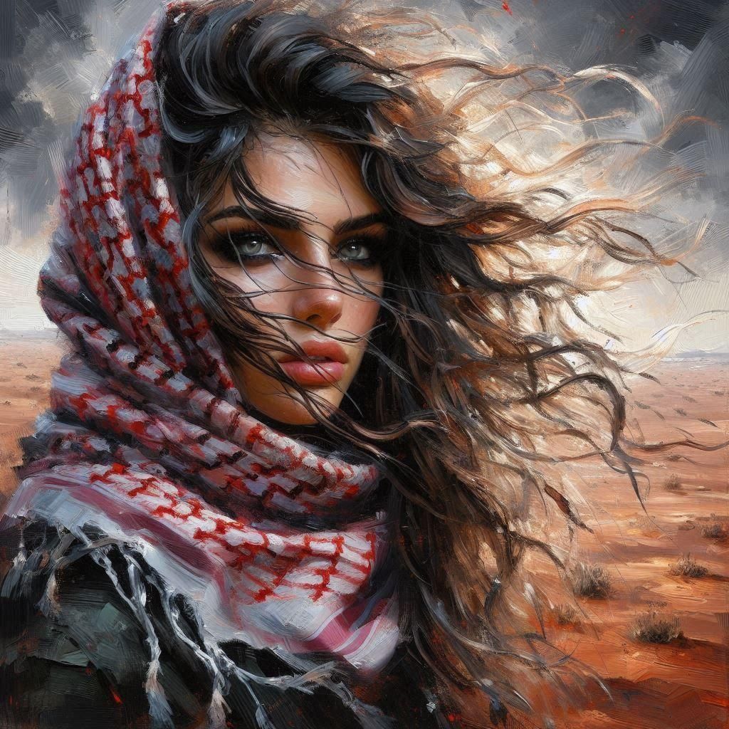 Abstract Oil Paint Texture