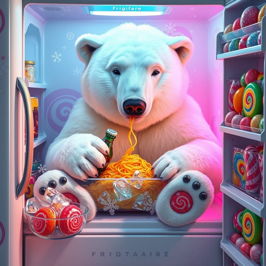 There’s a Polar Bear In Our Frigidaire