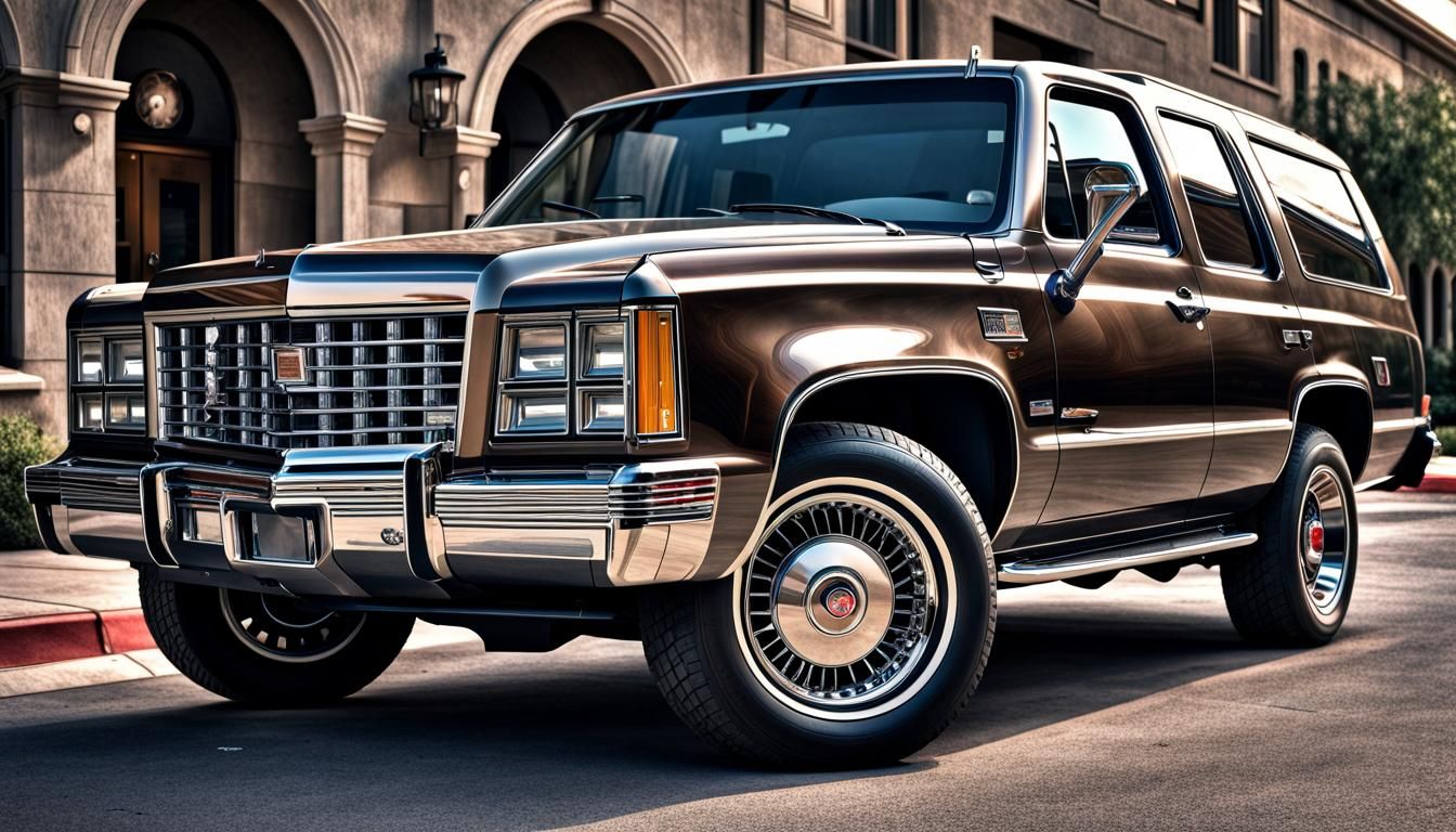 1985 Cadillac Escalade Hyperrealistic Render