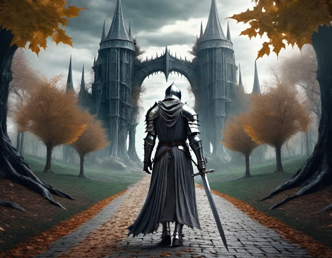 Knight's Grim Journey into Fantasy Realm