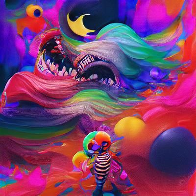 AI Image Based on Empty Prompt