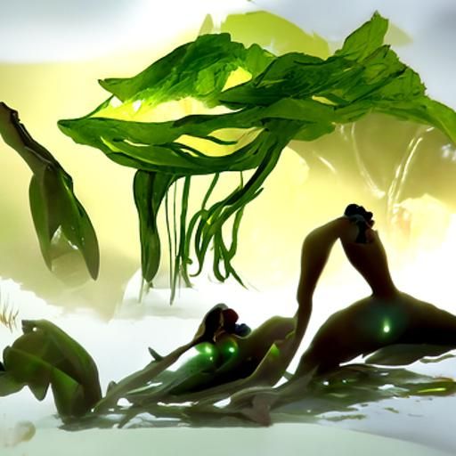 Underwater Kelp Forest Concept Art