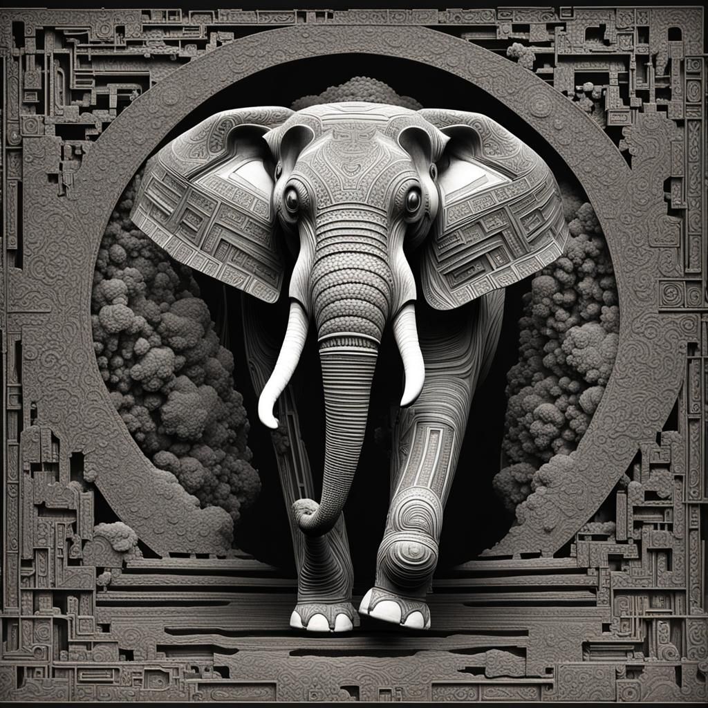 Hyperrealistic Snake in Colorful Splash Art