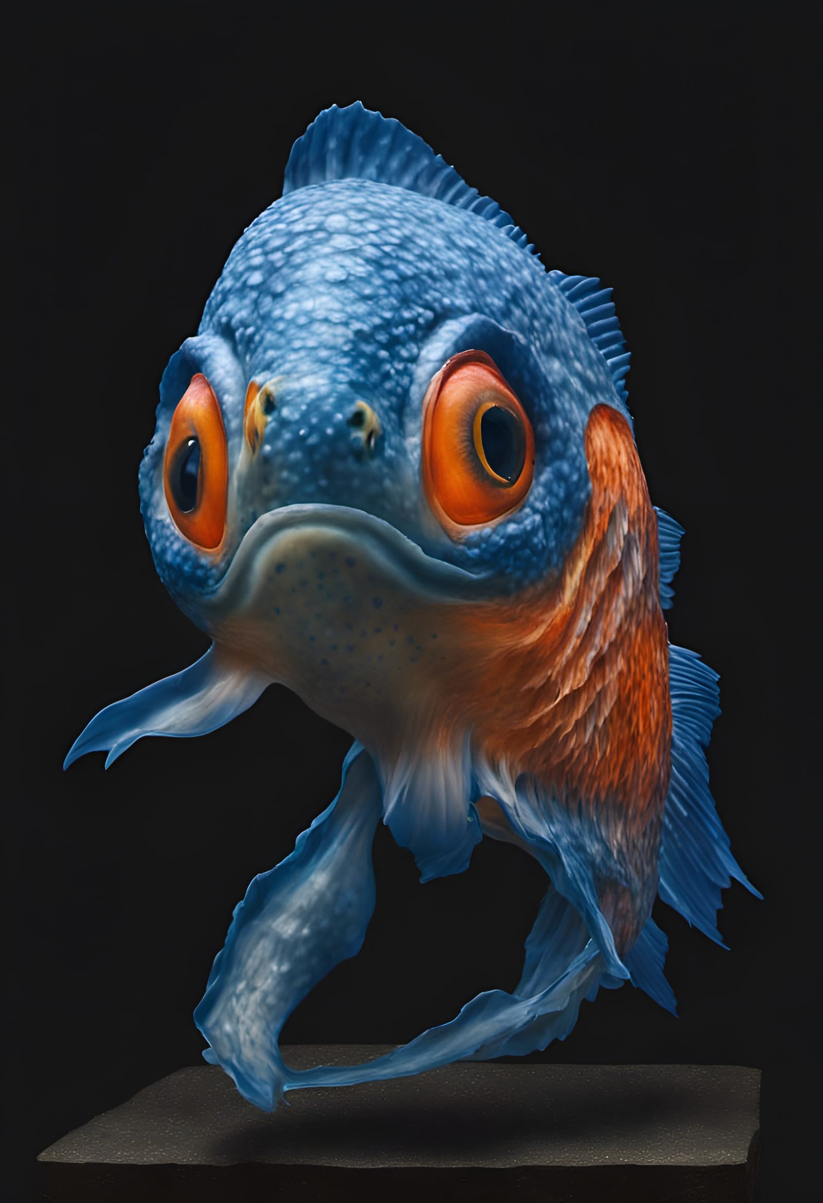 Detailed Japanese Painting in Hyperreal Style