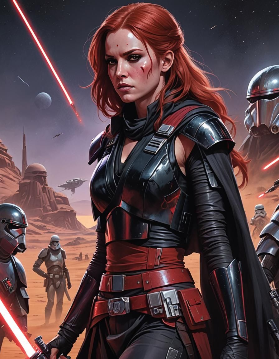 Mara Jade as Sith Lord on Tatooine