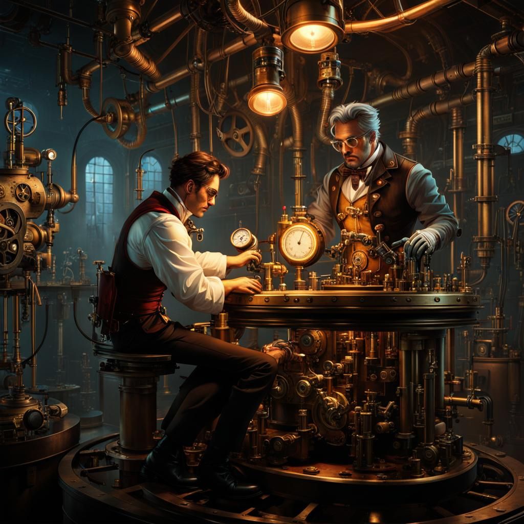 The Steampunk Inventors