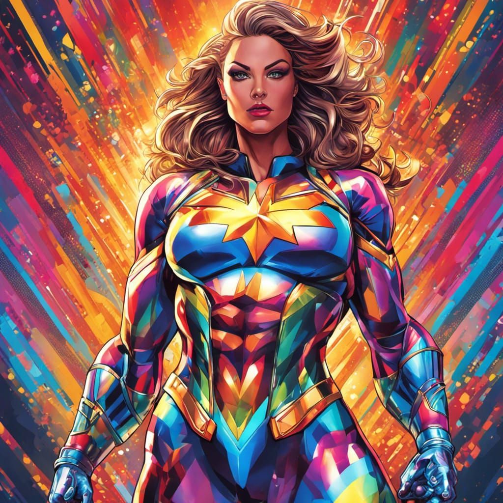 Captain Chroma SDXL Remake