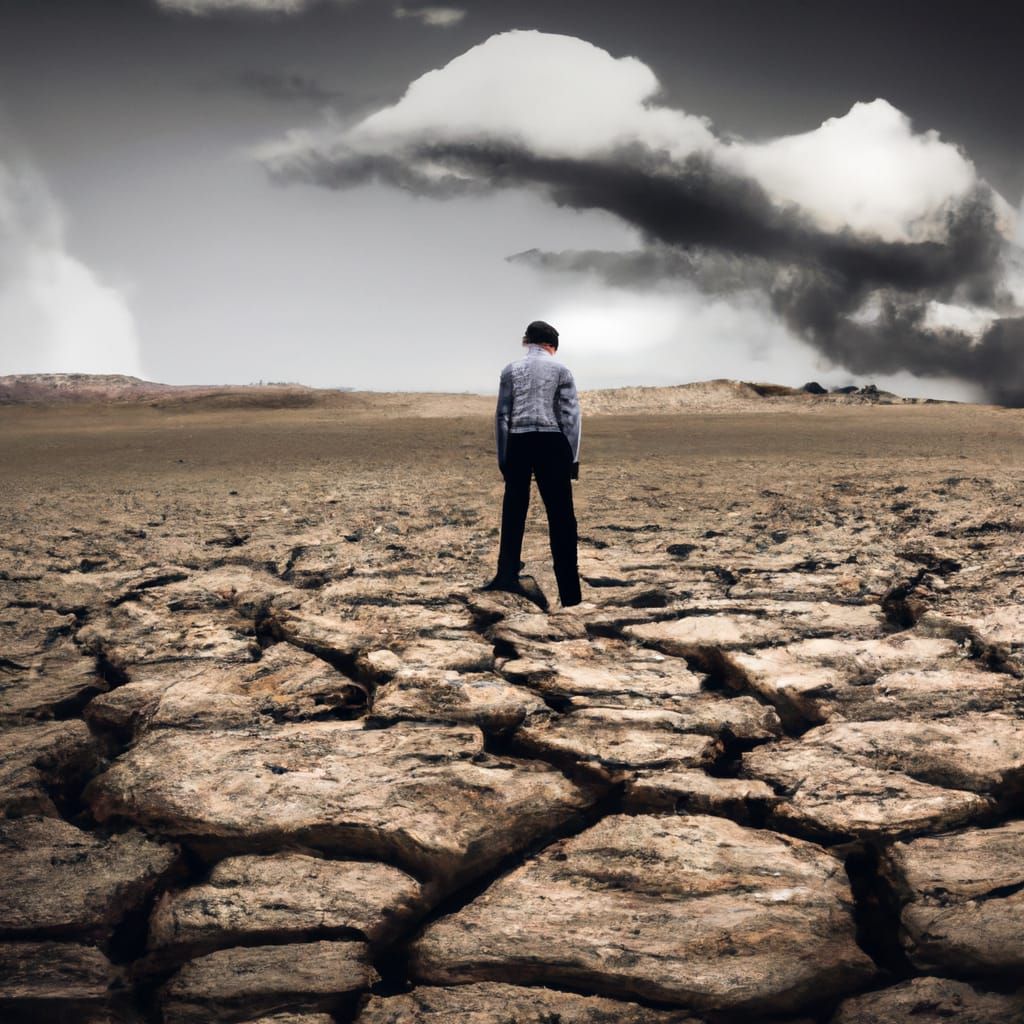 The Last Man on Earth: A Solitary Figure