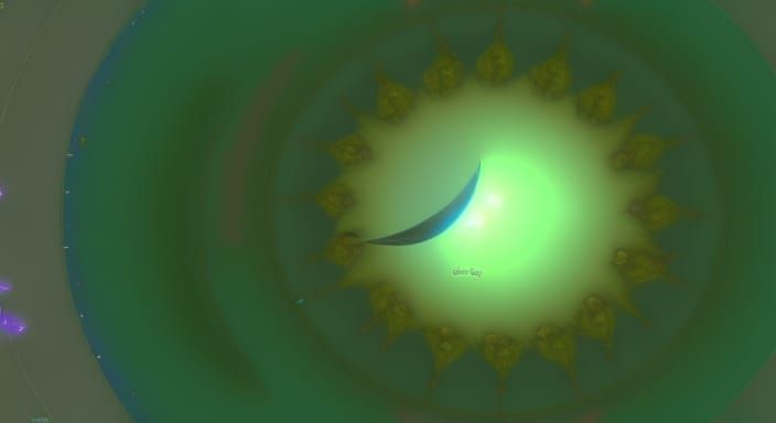 Moon in Taurus with Fractal Geometry and Sigils