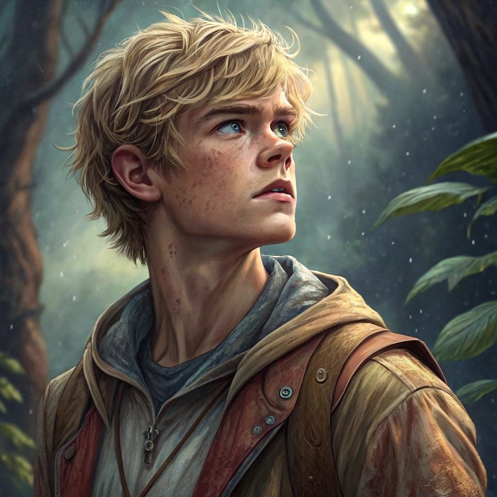 Newt: Confident Leader in Fantasy Dreamscape