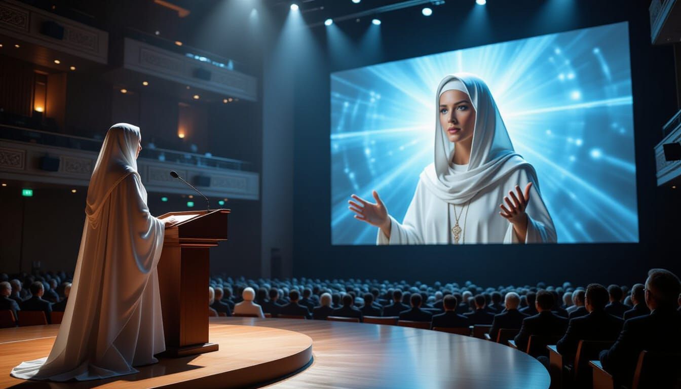 Will future Humanity develop the First Actual AI Entity?