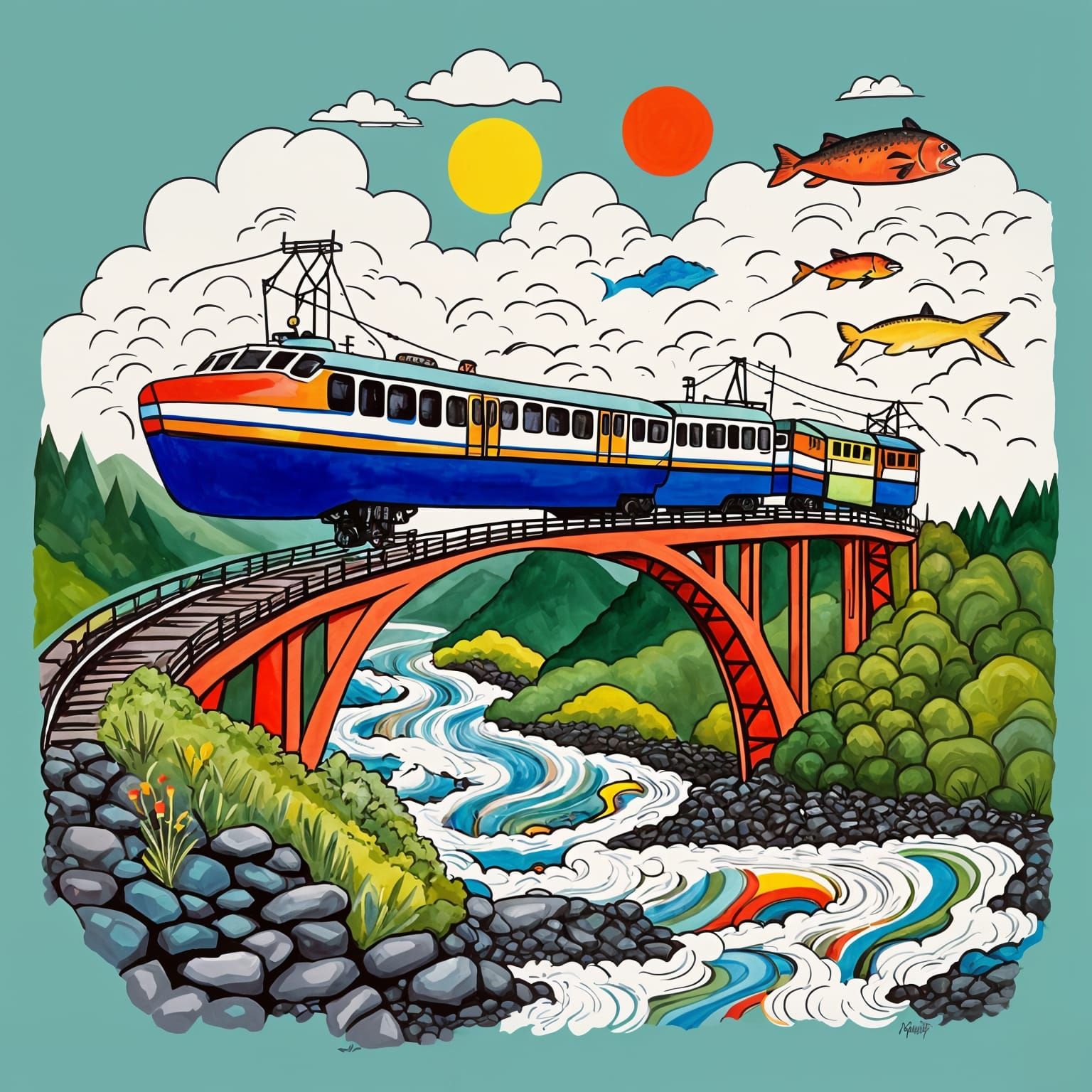 Cloud boats