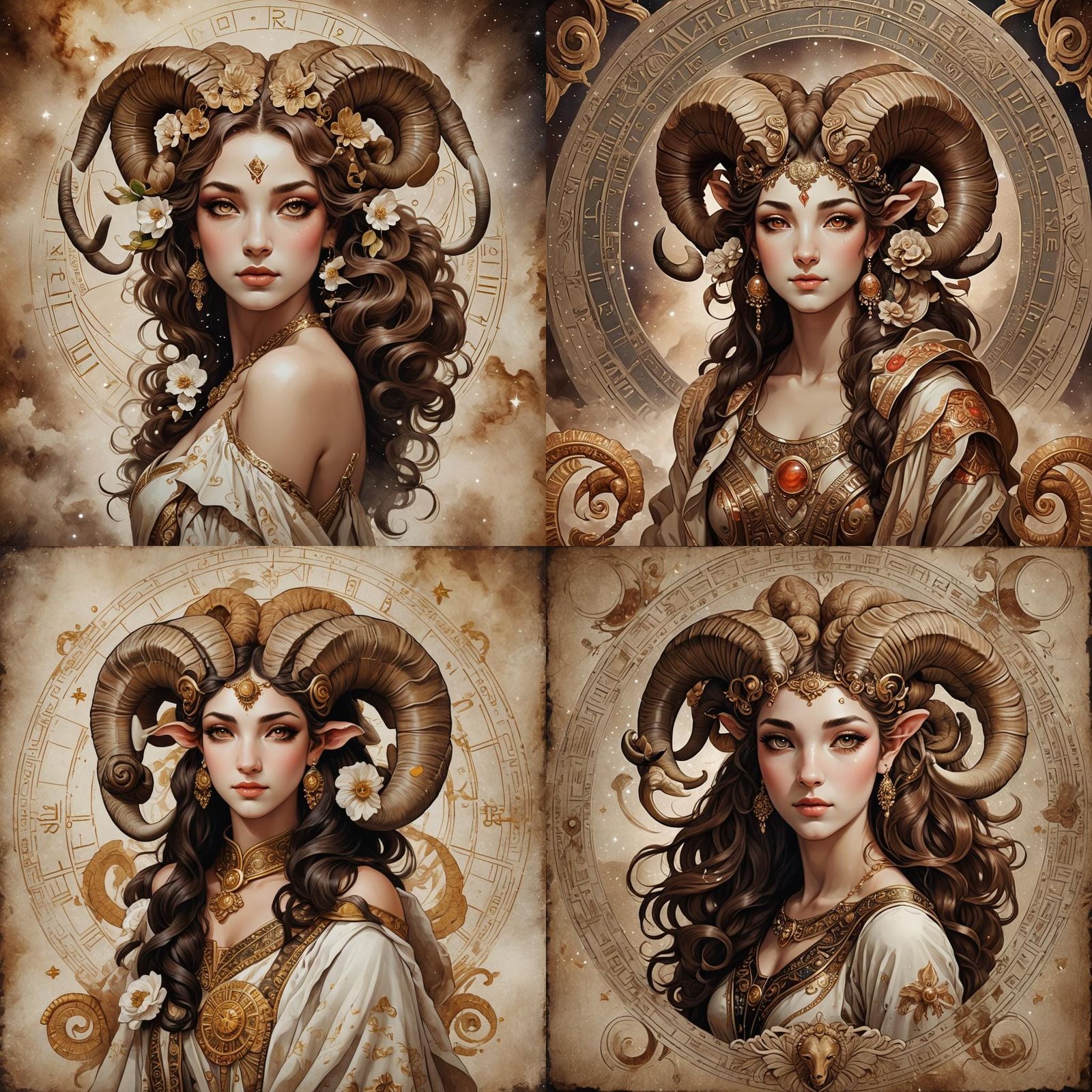 Aries Woman Portrait: Astrological Sign