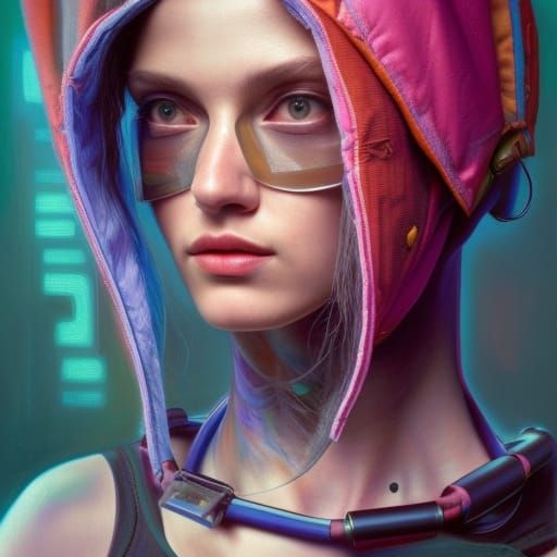 Cyberpunk Creature: Hyperrealistic Octane Render