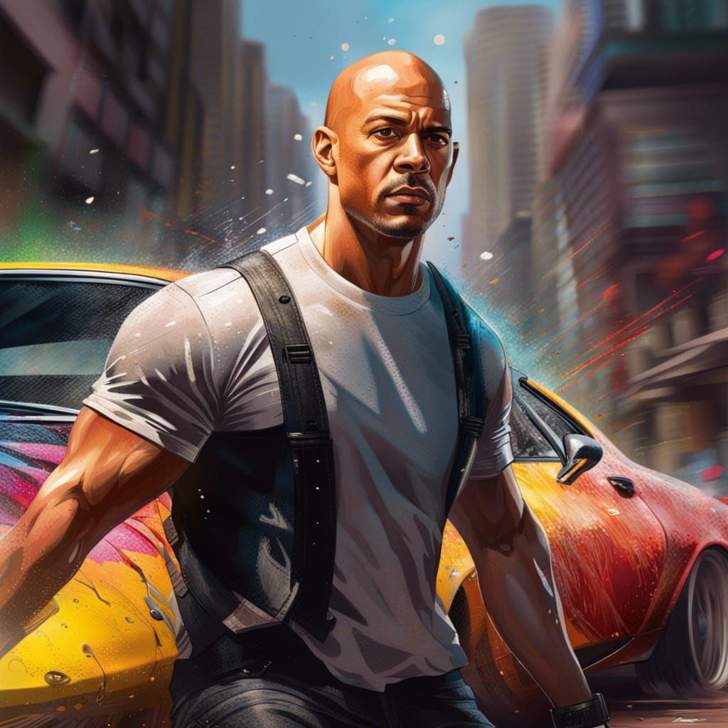 Hyperrealistic Portrait with Dramatic Lighting