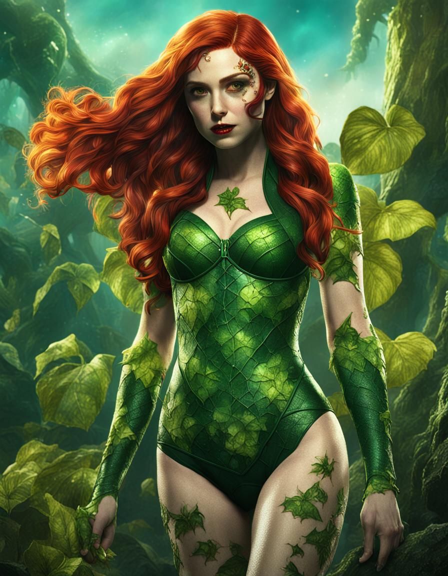 Karen Gillan as Poison Ivy in Bikini