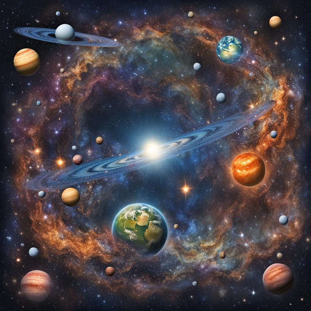 AI Generated Image of the Universe