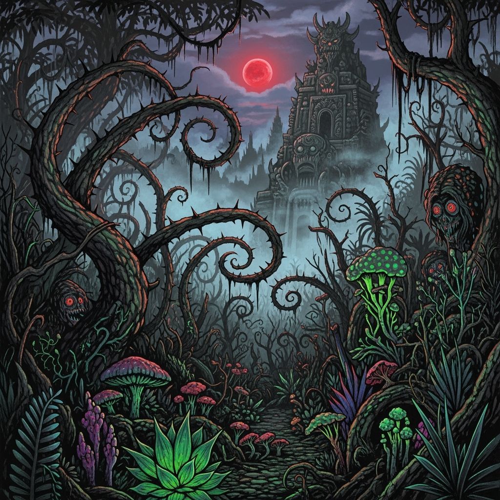 Grimdark Visionary Art