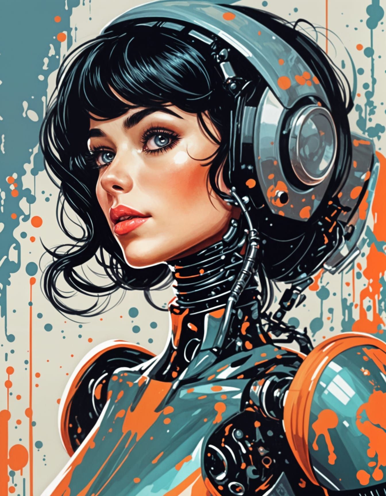 Robotic woman (1 of 2)