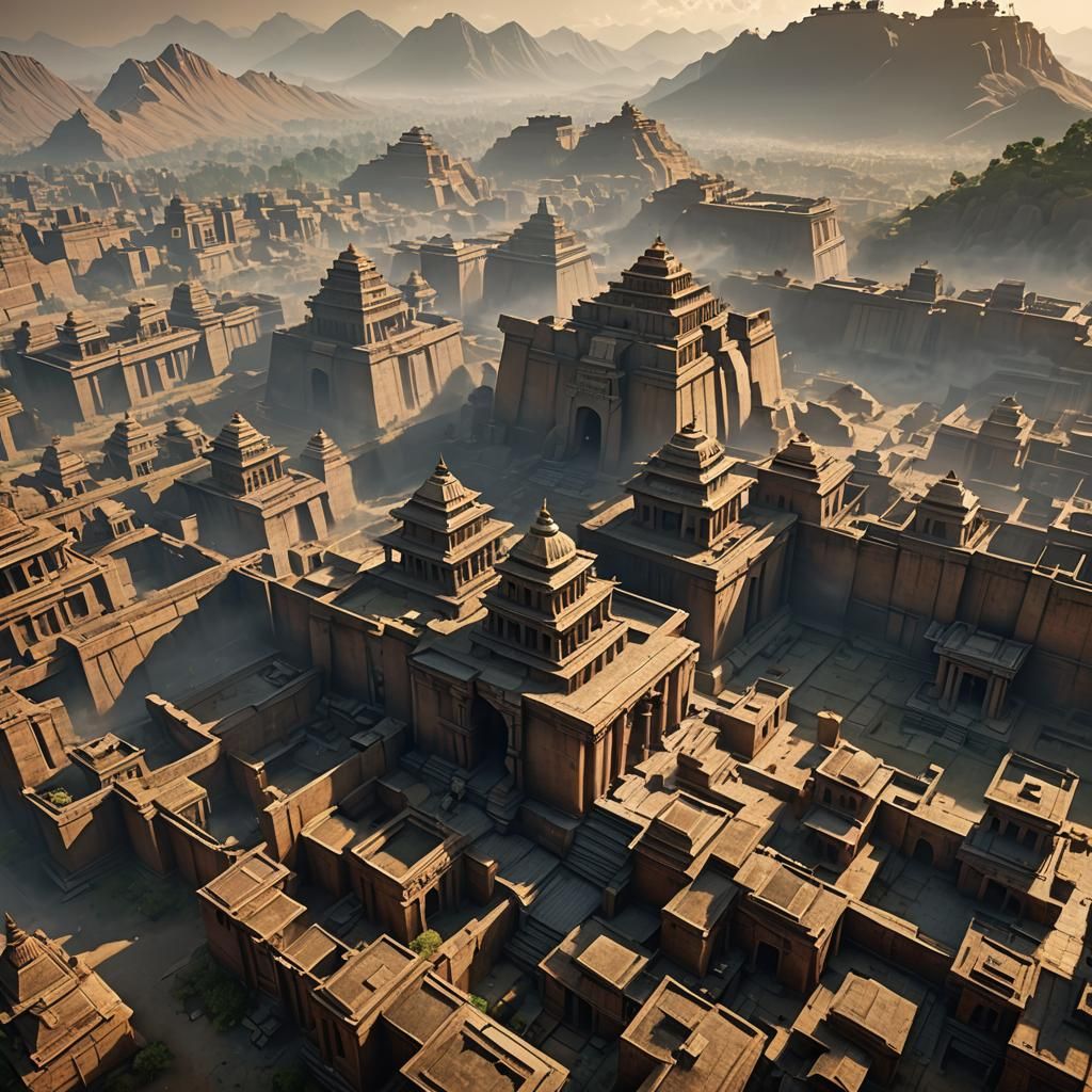 Gupta city architecture