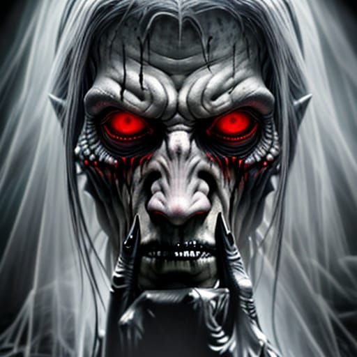 Terrifying Creature Emerges from Dark Realm in Hyper-Realist...