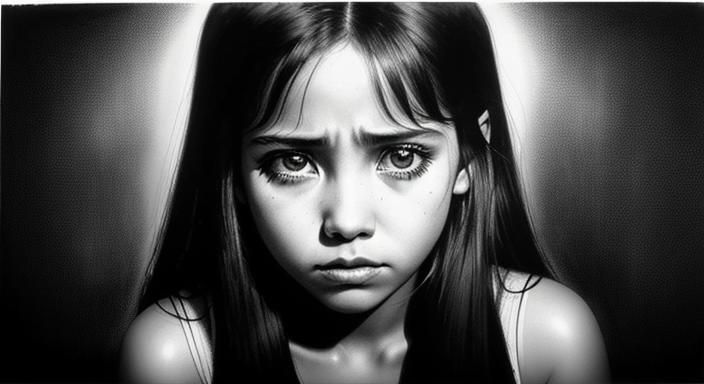 Hyperdetailed Charcoal Drawing of Chiquitita