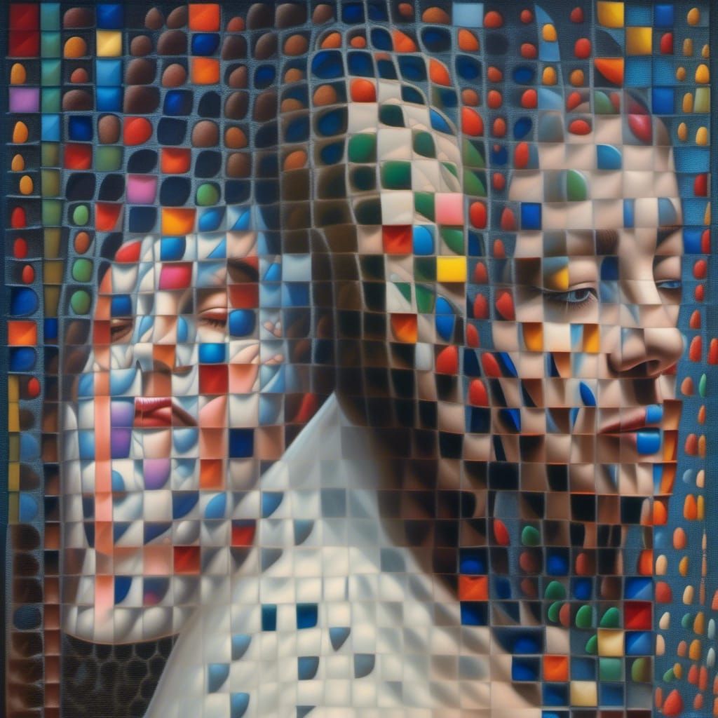 Tasteful Museum Photo of a Happy Couple