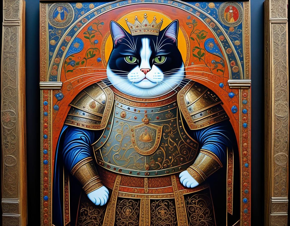 Medieval cat