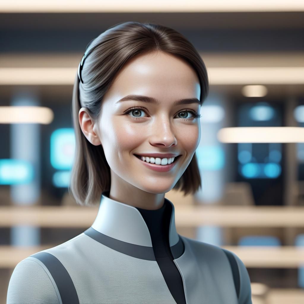 A friendly and intelligent human embodying the essence of an...