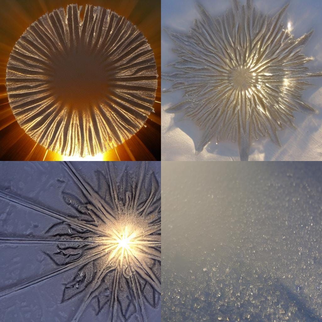 Icy Sun: A Frozen Celestial Body
