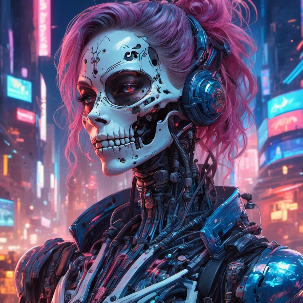 Skeletal Cyberpunk
