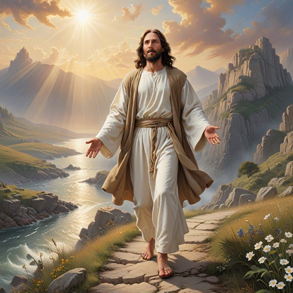 Jesus Embarks on His Journey of Faith