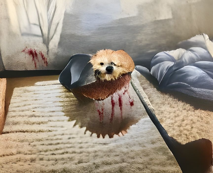 Small Dog Rage: An American Realism Study