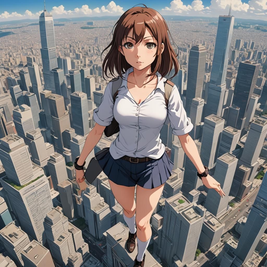 Anime Style Giantess: A Captivating Visual