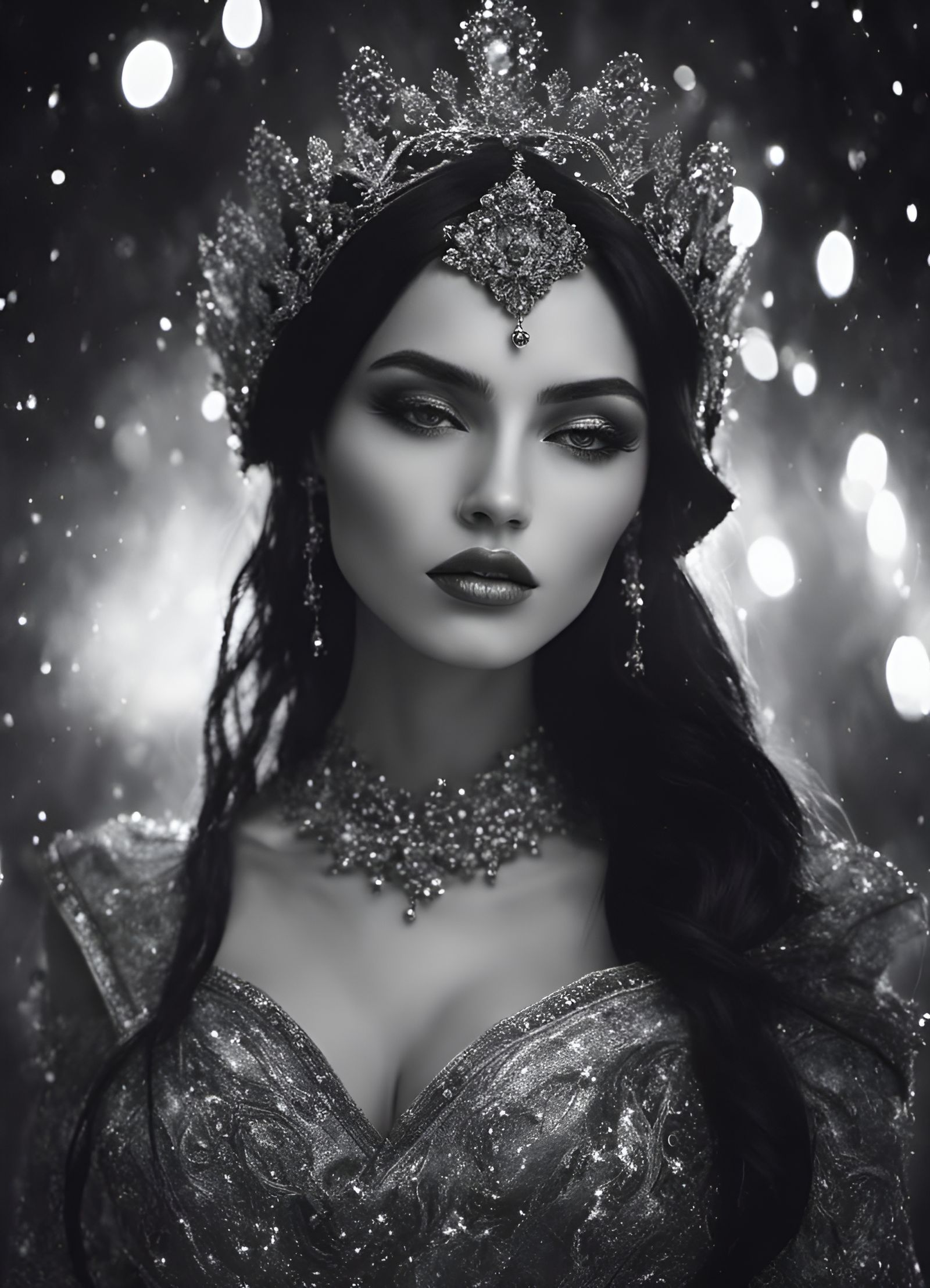 🖤Black & White Queen🤍