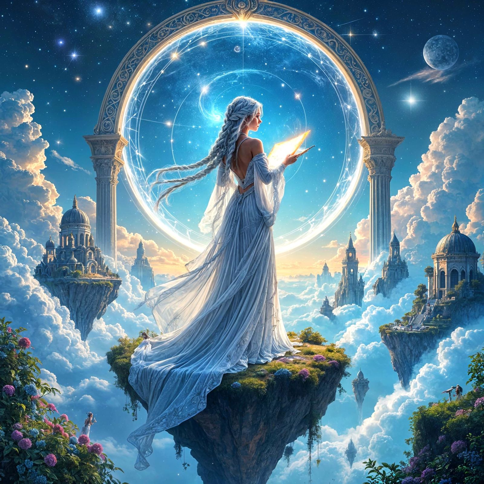 Celestial Cartographer Charts Cosmic Currents in Hyper-Fanta...